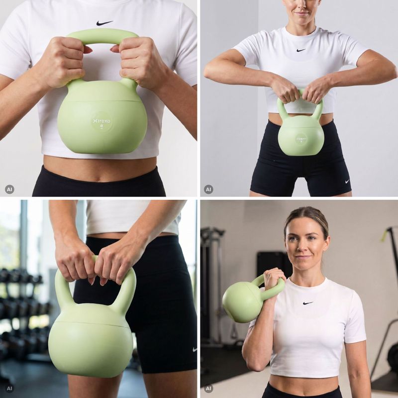 Soft kettlebell Xtrexo SK08 Green 5