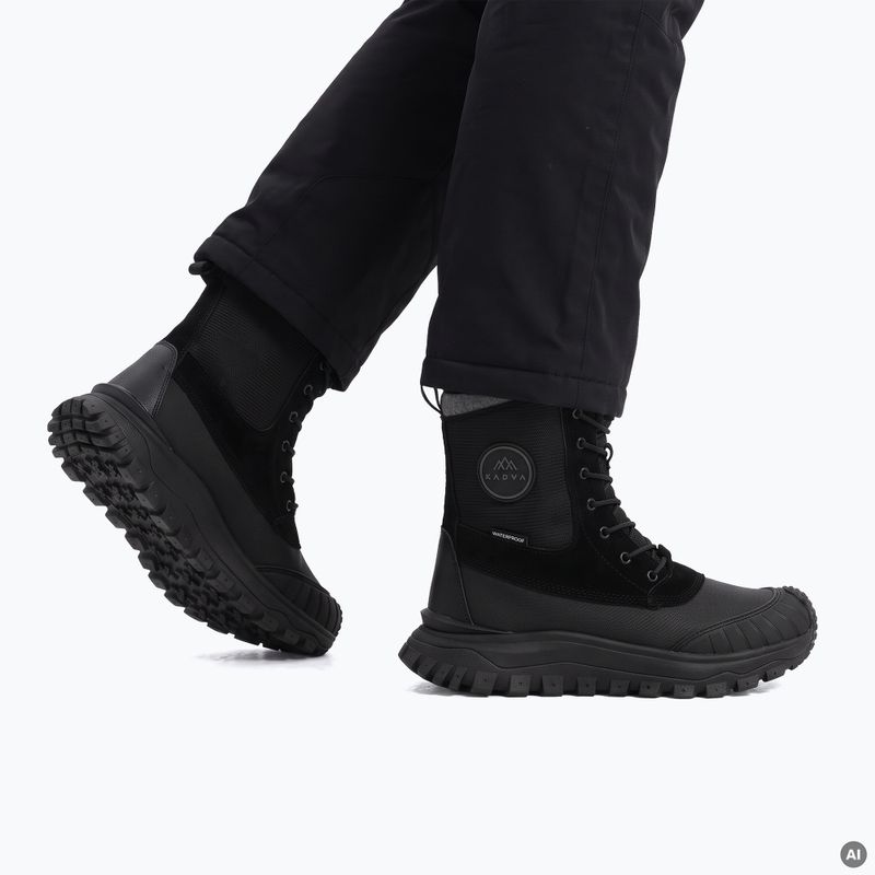 Men's snow boots KADVA Fitzroy Mid WP black 3