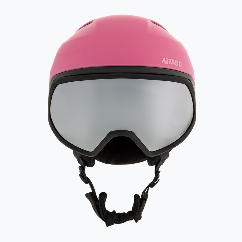 Children's ski helmet ATTABO Avens 3.0 Jr Visor ERT Pink 2