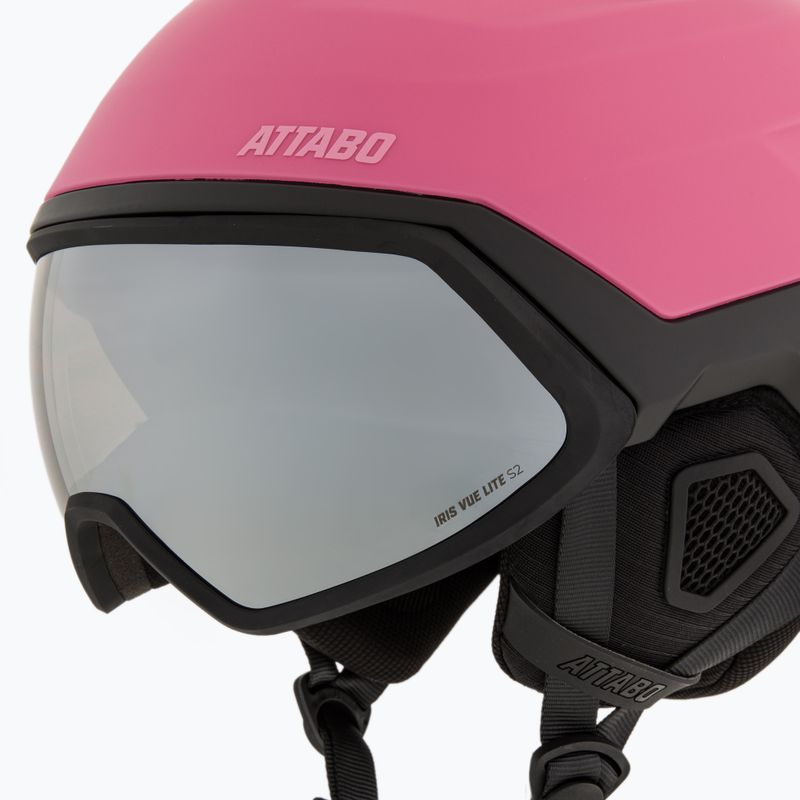 Children's ski helmet ATTABO Avens 3.0 Jr Visor ERT Pink 14
