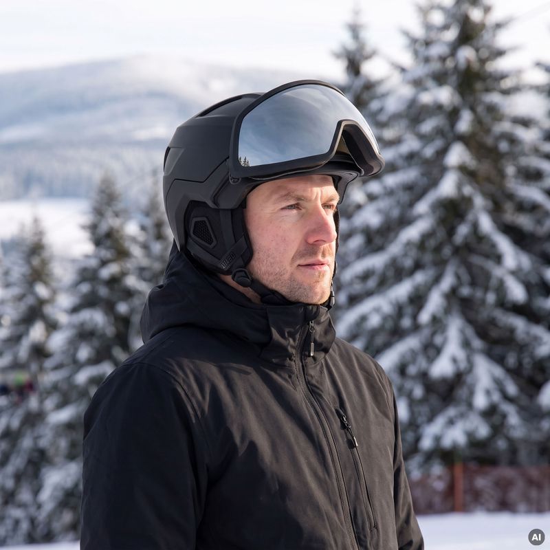 Ski helmet ATTABO Avens 3.0 Visor ERT Czarny 7