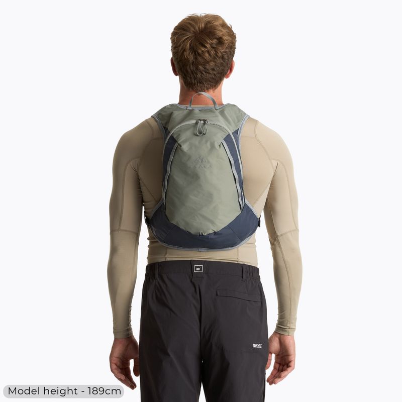 KADVA Zivo 10 l grey hiking backpack 5
