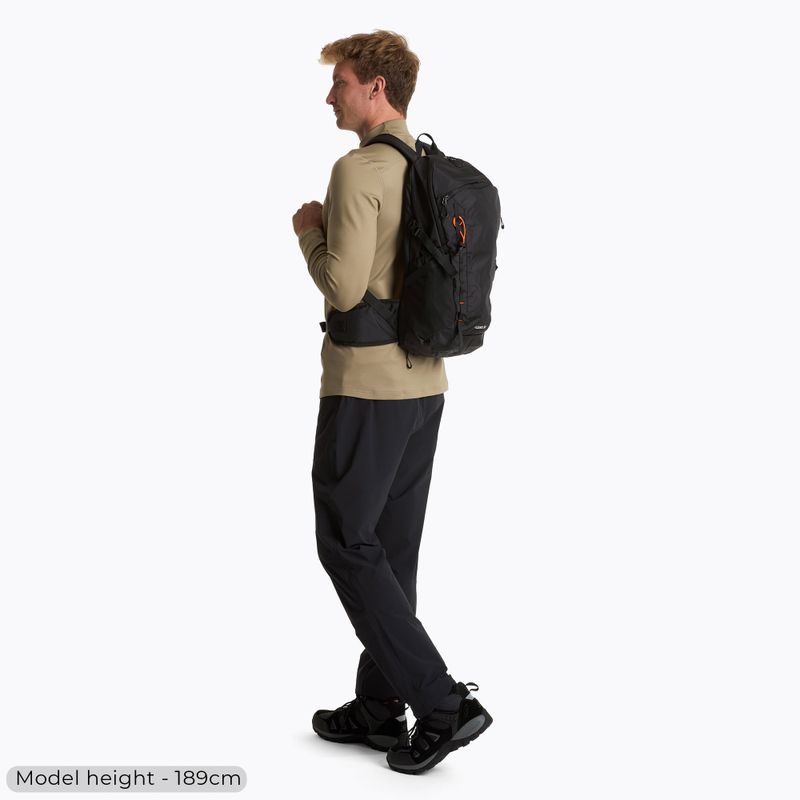 KADVA Fleiro 30 l black hiking backpack 6
