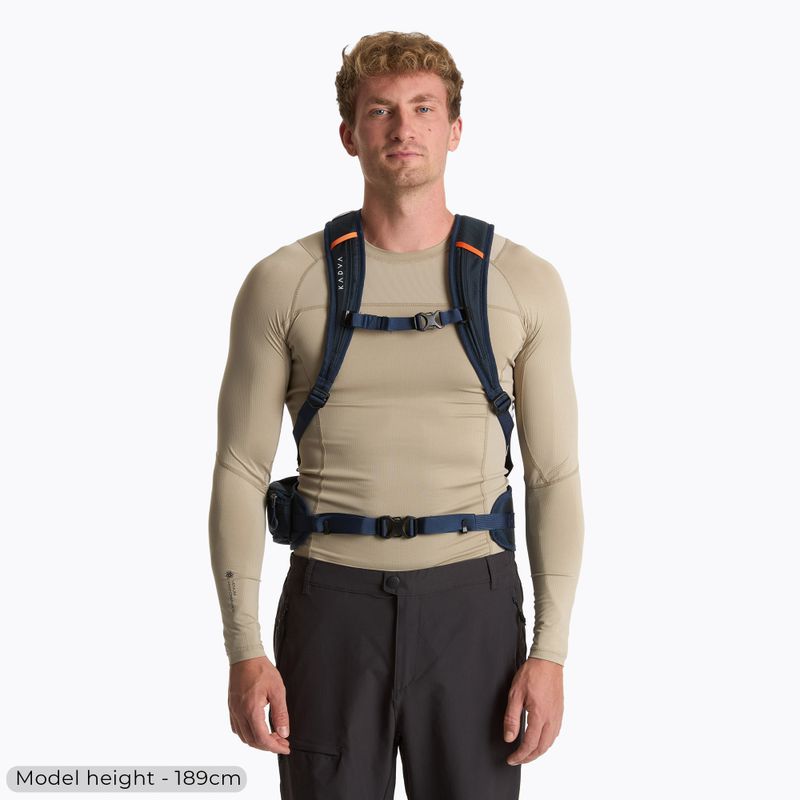 KADVA Fleiro 30 l navy hiking backpack 3