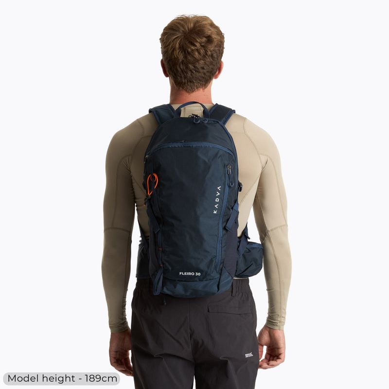 KADVA Fleiro 30 l navy hiking backpack 5