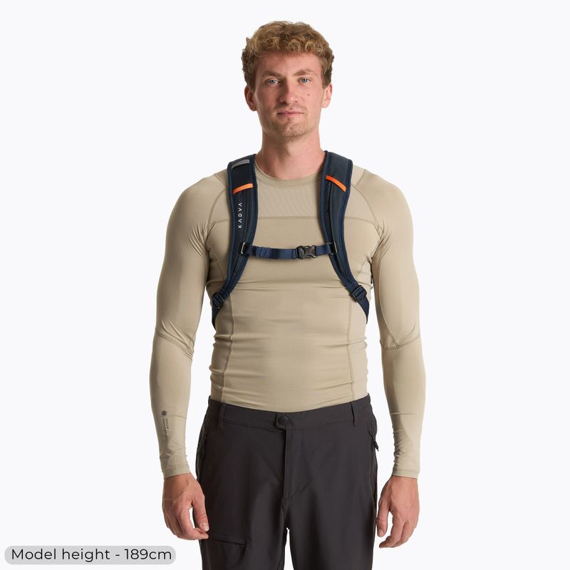 KADVA Fleris 15 l navy hiking backpack 3