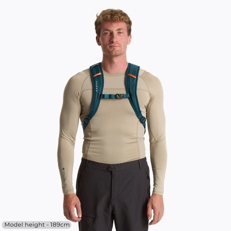 Tourist backpack KADVA Fleris 15 l dark teal 3