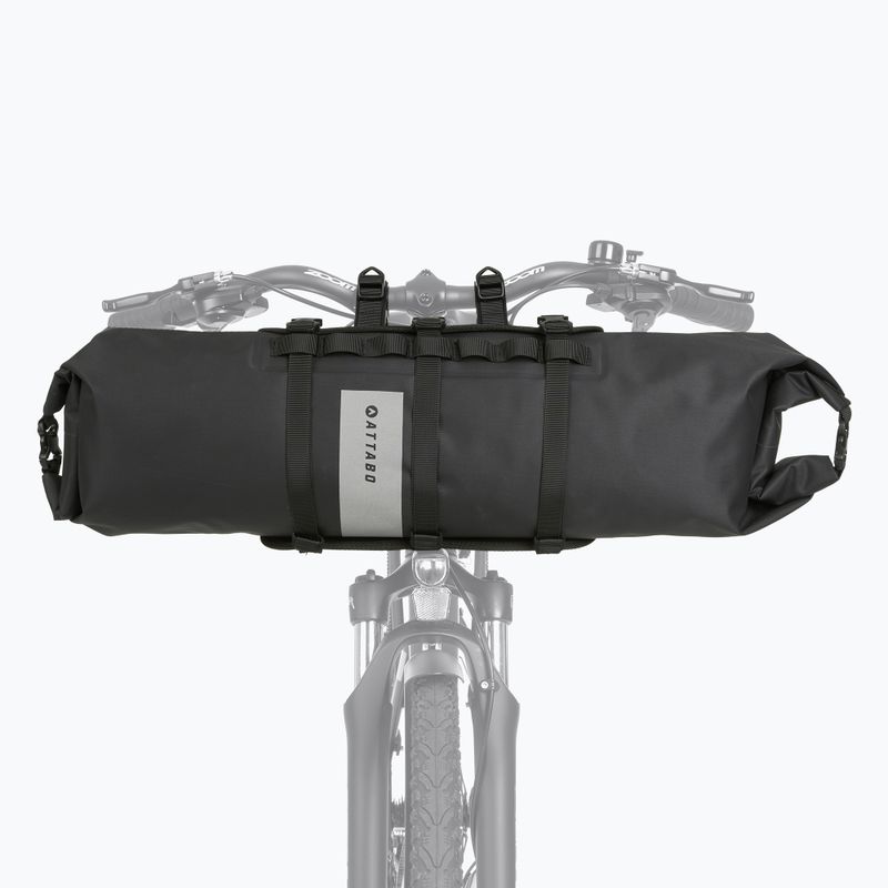 Bicycle handlebar bag ATTABO Hangaroo 10 l black 2