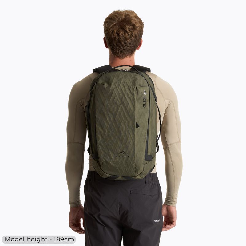 Hiking backpack KADVA Glejt 30 l green 5