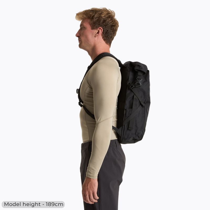 KADVA Londer 25 l black hiking backpack 4