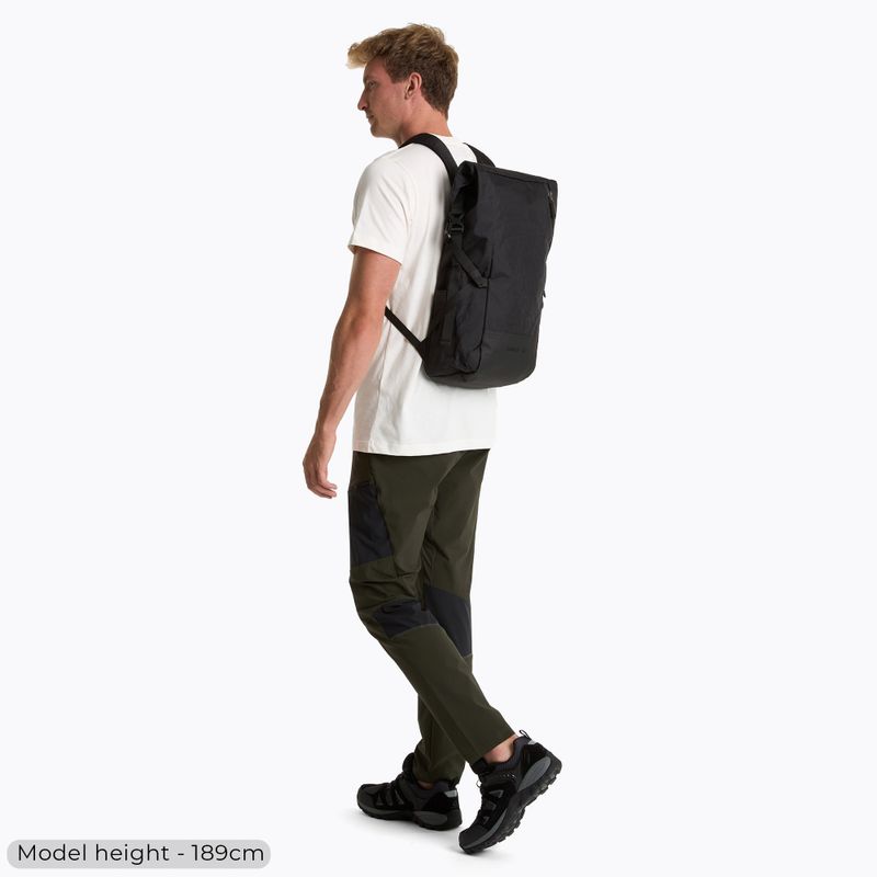 KADVA Londer 25 l black hiking backpack 6