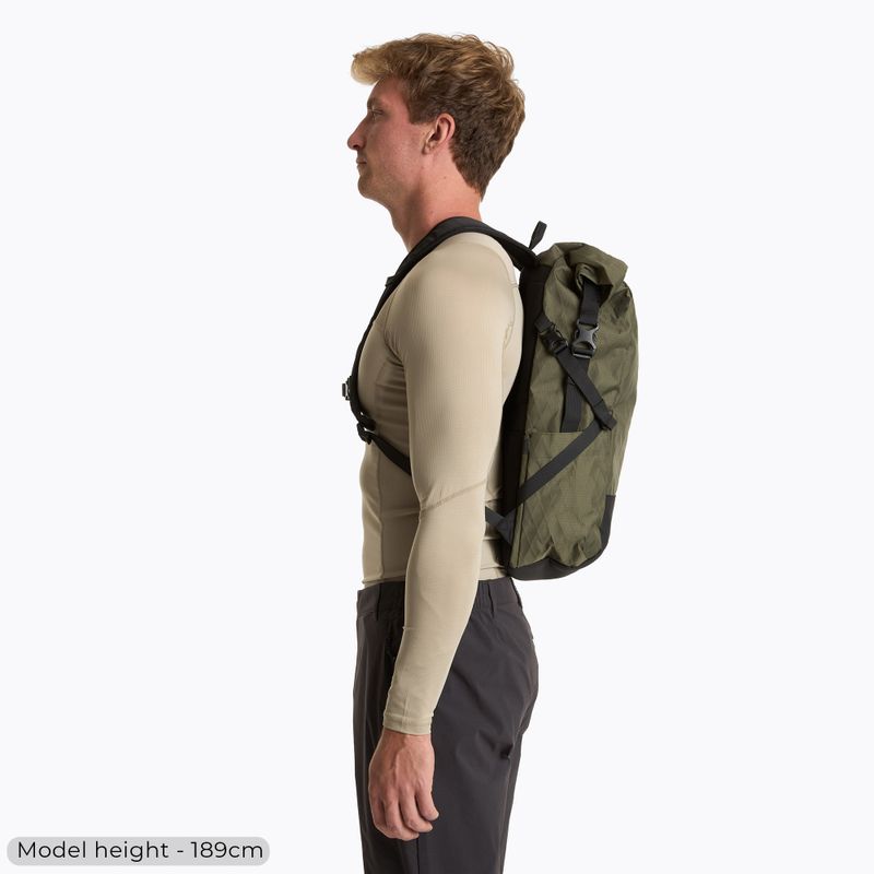 KADVA Londer 25 l green hiking backpack 4