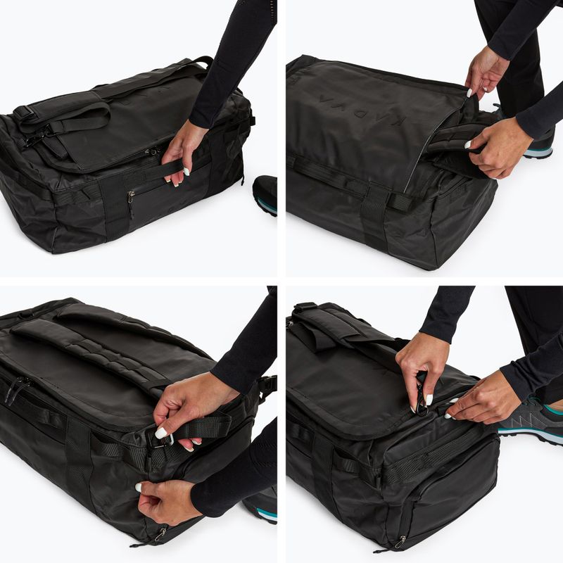 Duffel Bag KADVA 2in1 Alltaker 40 l black 11
