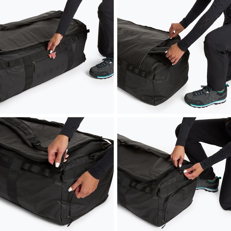 Duffel Bag KADVA 2in1 Alltaker 90 l black 12