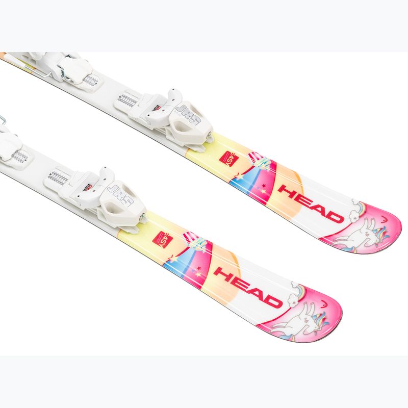 Kids’ downhill skis with bindings HEAD Unicorn Easy JRS + Jrs 4.5 GW CA unicorn 3