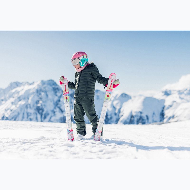 Kids’ downhill skis with bindings HEAD Unicorn Easy JRS + Jrs 4.5 GW CA unicorn 4