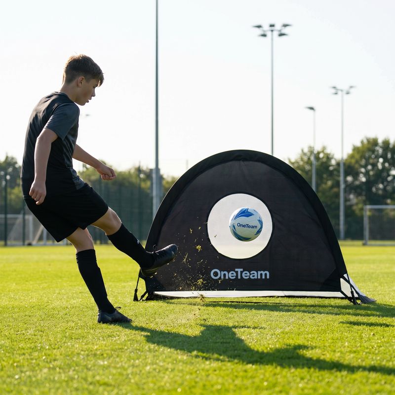 Football goals OneTeam Aimsie Pop-Up black 3