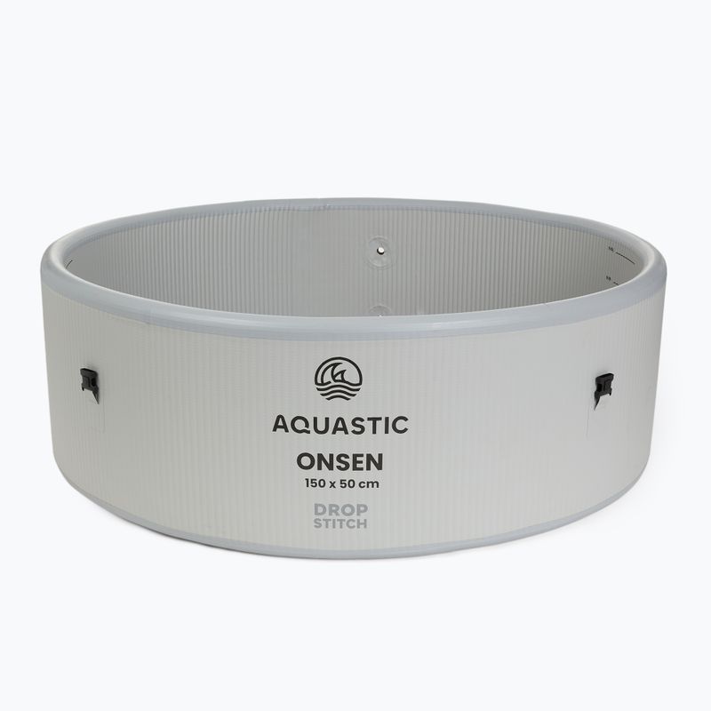 AQUASTIC ONSEN inflatable pool drop stitch 700 l 150 cm grey 5