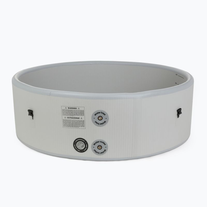 AQUASTIC ONSEN inflatable pool drop stitch 700 l 150 cm grey 6