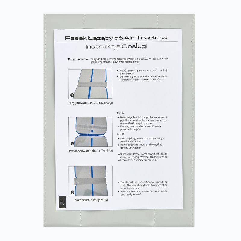 Gymnastics track connector XTREXO Air Track white 6
