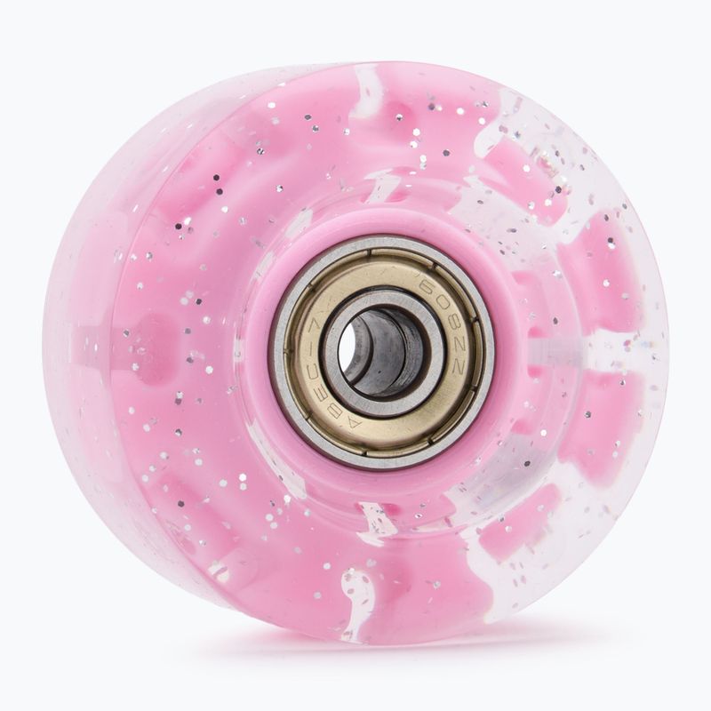 ATTABO Diamond roller skate wheels 4 pcs pink 2