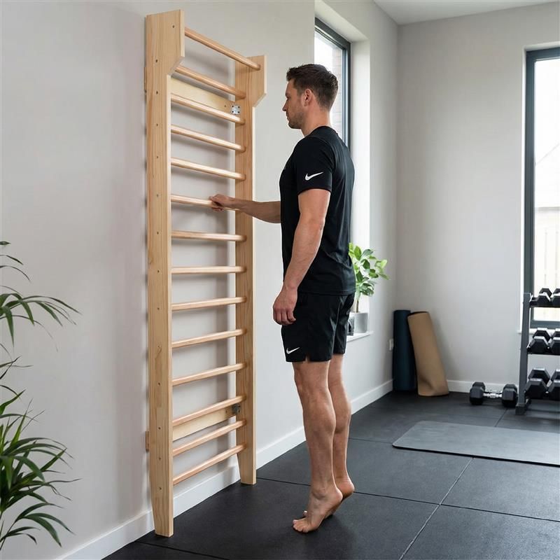 Swedish ladder XTREXO LW100 wooden 4