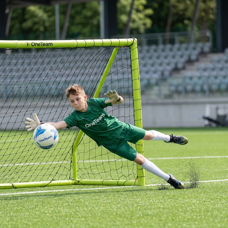 Football goal OneTeam PVC OT-B4W007 182 x 120 cm green 5