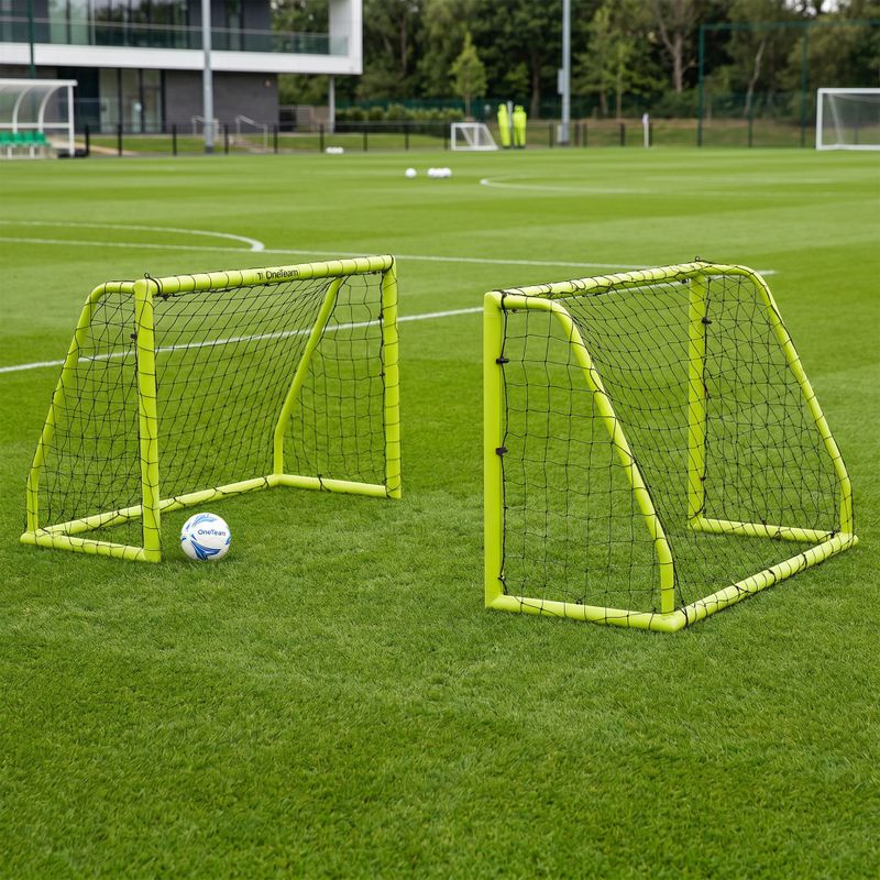 Football goal OneTeam PVC OT-B4W007 182 x 120 cm green 6