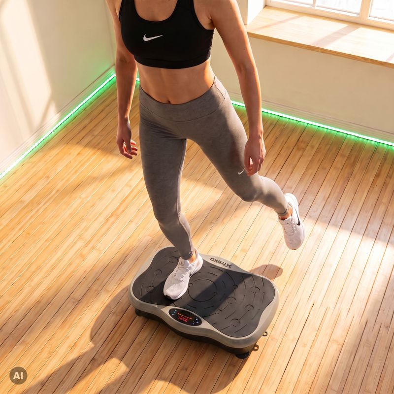 Platforma wibracyjna XTREXO Sora szary 5