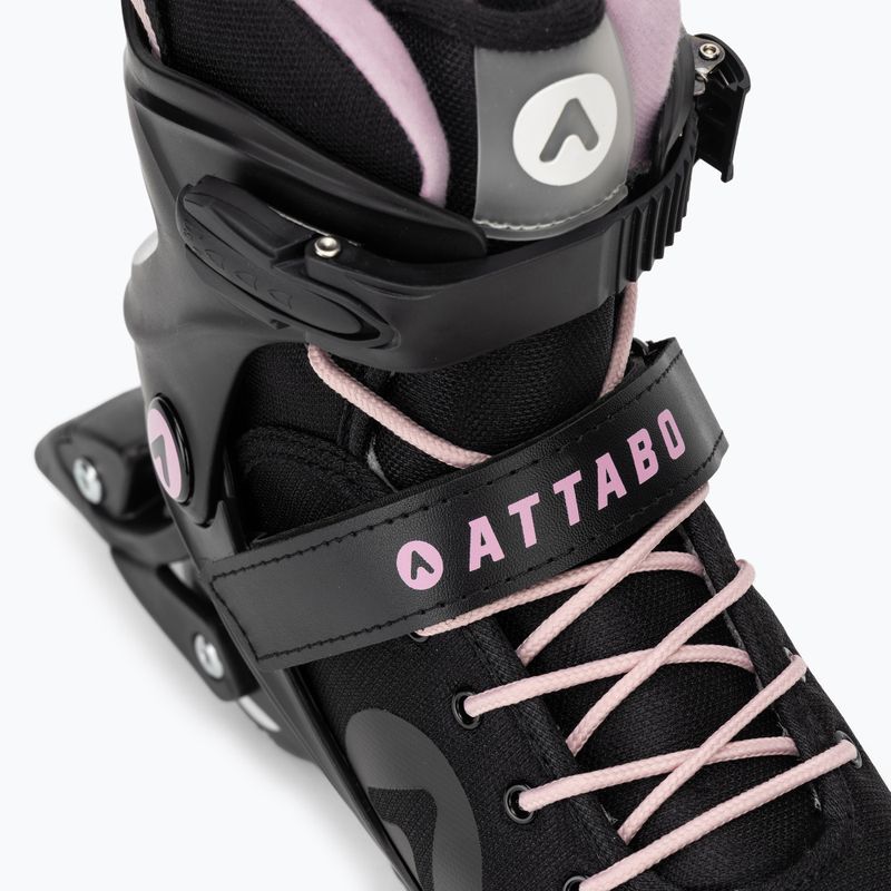 Women's rollerblades ATTABO Cyclone Alu pink 12