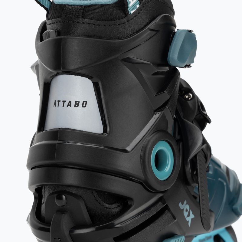 Children's inline skates adjustable ATTABO JGX blue 11