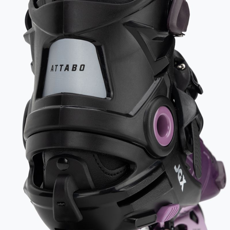Adjustable children's roller skates ATTABO JGX purple 11