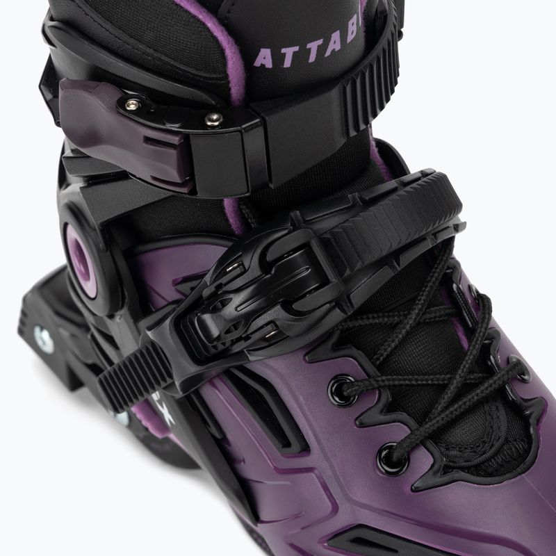 Children's inline skates adjustable ATTABO JGX purple 12
