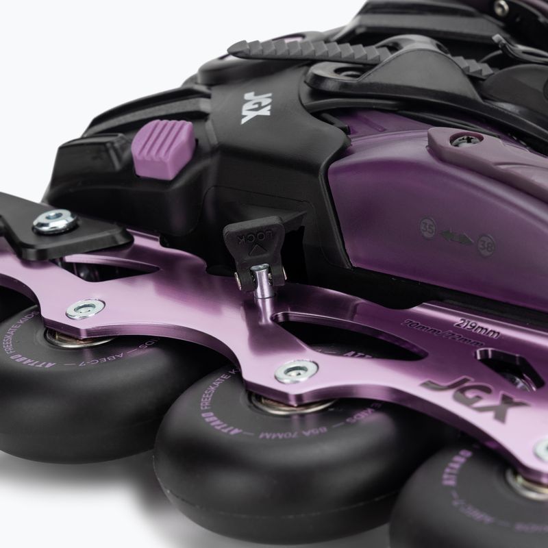 Adjustable children's roller skates ATTABO JGX purple 16
