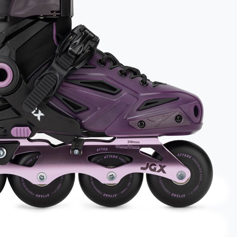 Children's inline skates adjustable ATTABO JGX purple 19