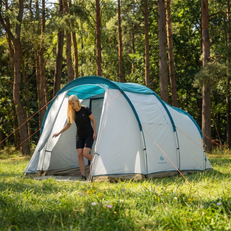 4-Person Camping Tent KADVA Kavio 4 Turquoise 19