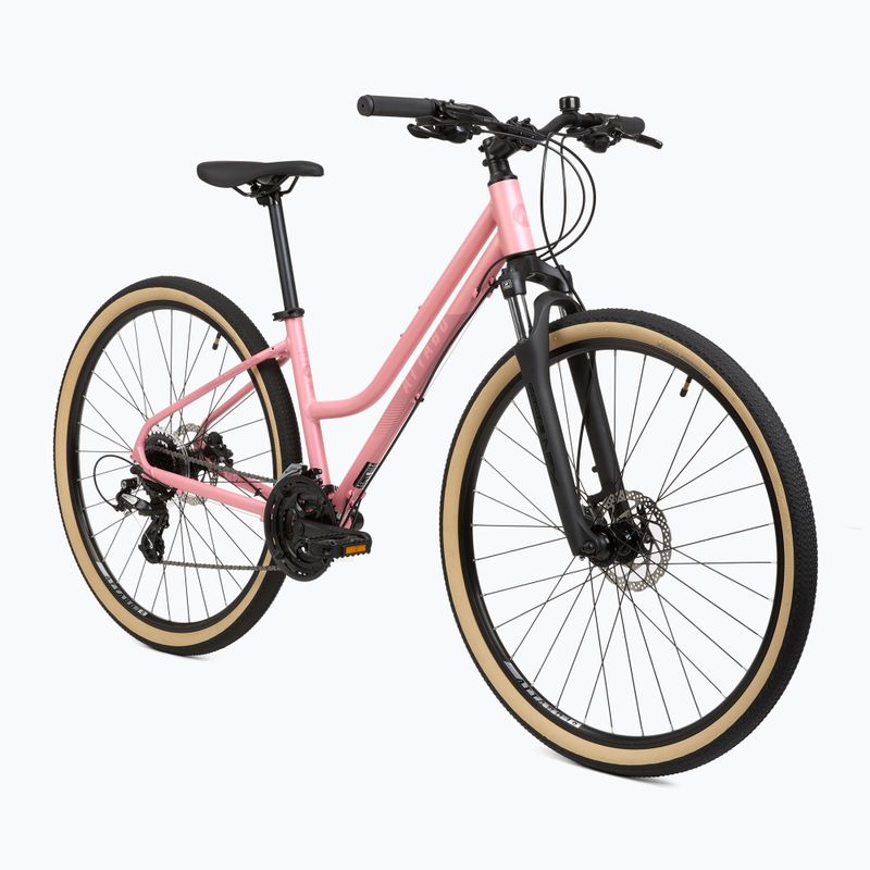 Women's cross bike ATTABO SANO 3.0 28" pink 2