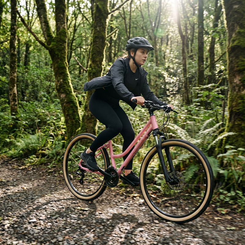 Women's cross bike ATTABO SANO 3.0 28" pink 5