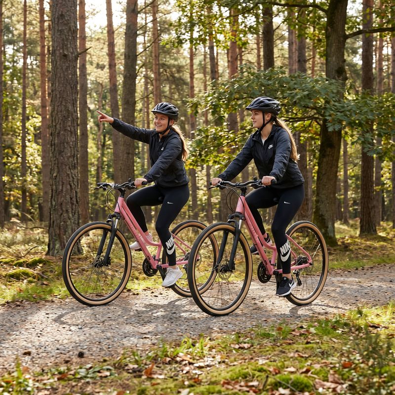 Women's cross bike ATTABO SANO 3.0 28" pink 7