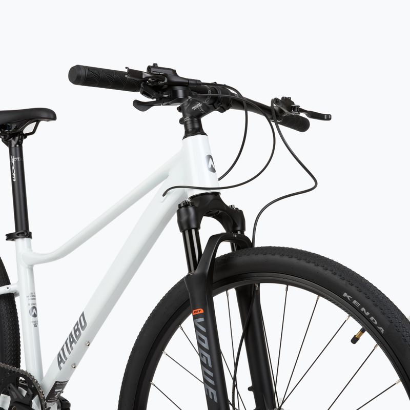 Women's cross bike ATTABO TORRE 5.0 28" white 4