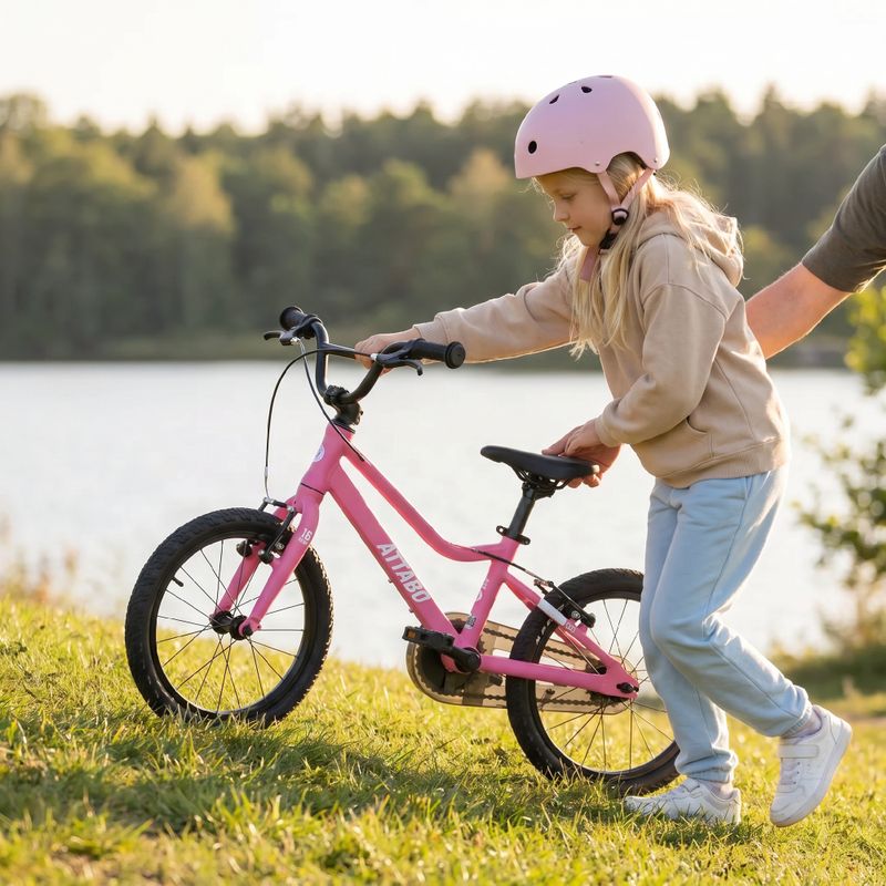 Children's bike ATTABO EASE 16" 6,4 kg Gen 2 pink 3