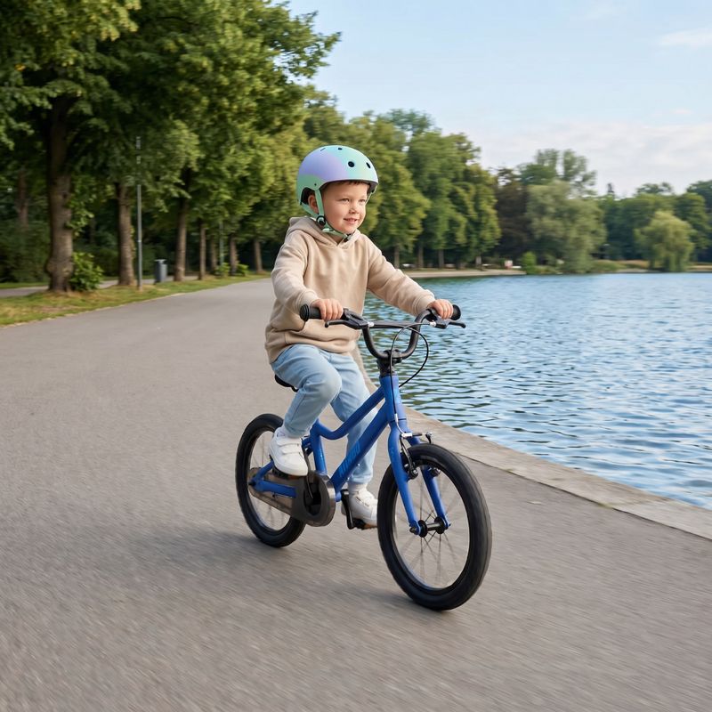 Children's bike ATTABO EASE 16" 6,4 kg Gen 2 blue 4