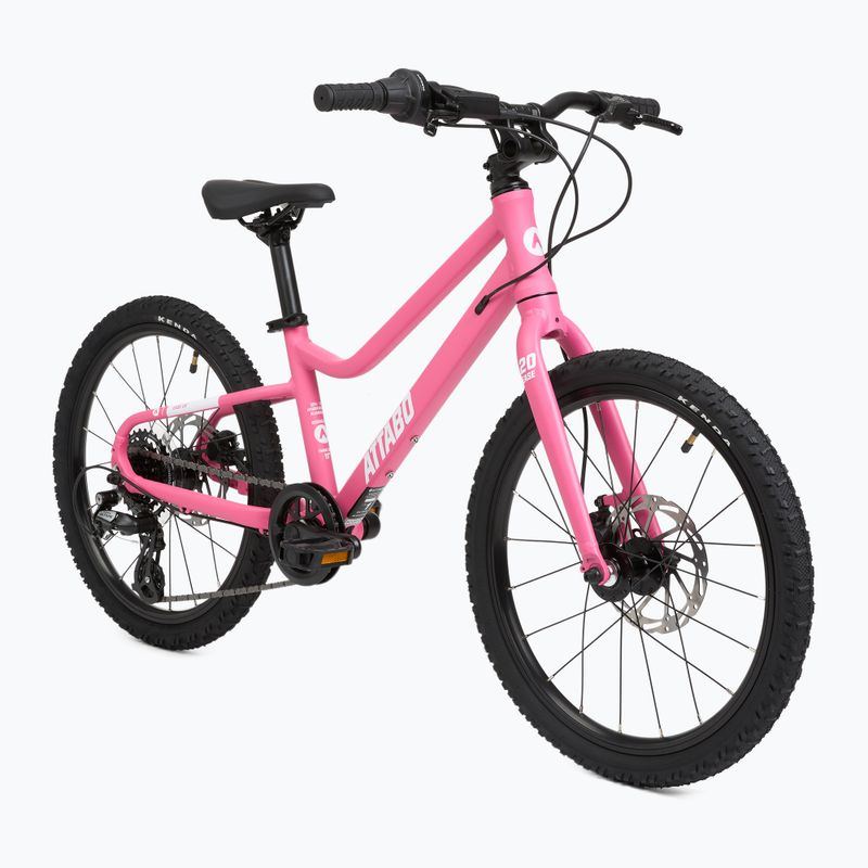 Children's bike ATTABO EASE 20" 8,8 kg Gen 2 pink 2