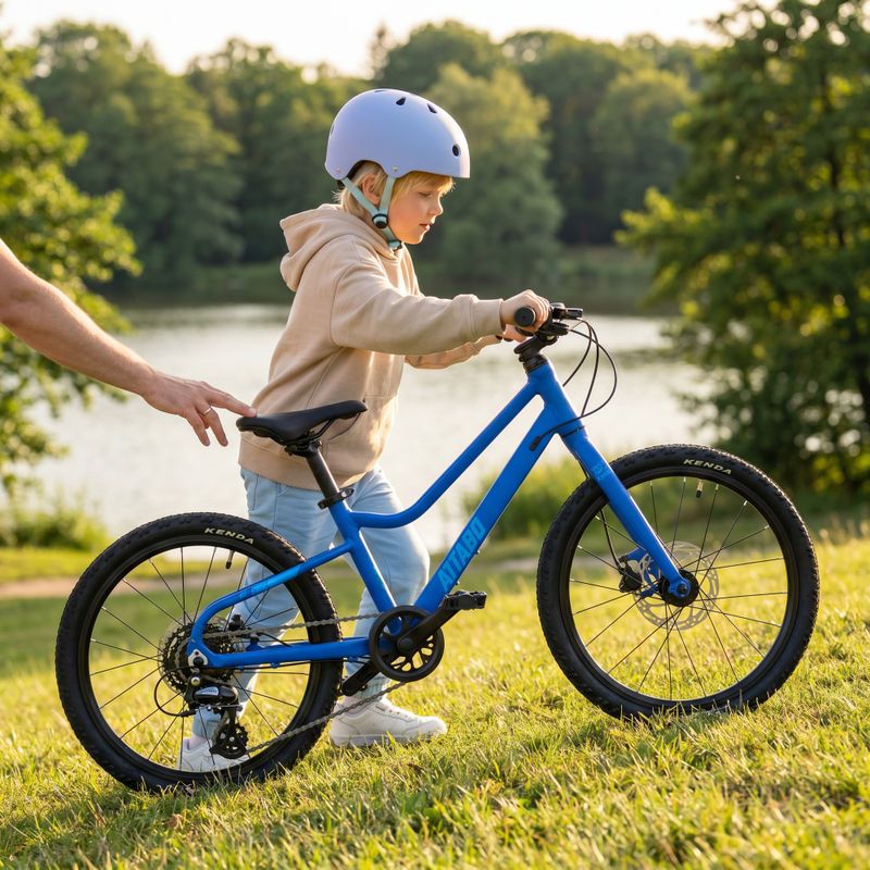 Children's bike ATTABO EASE 20" 8,4 kg Gen 2 blue 3