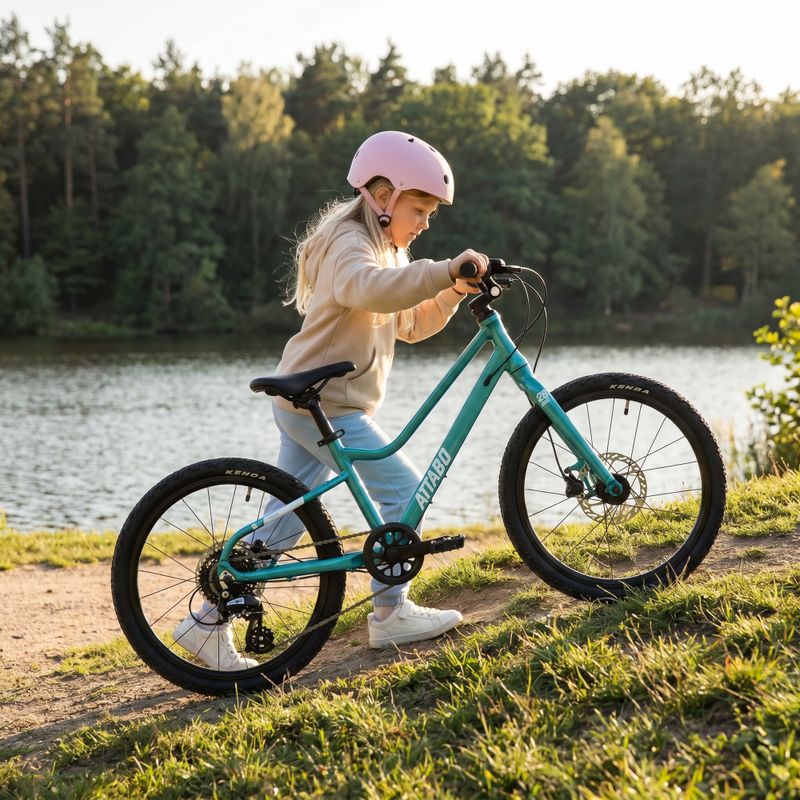 Children's bike ATTABO EASE 20" 8,4 kg Gen 2 turquoise 3