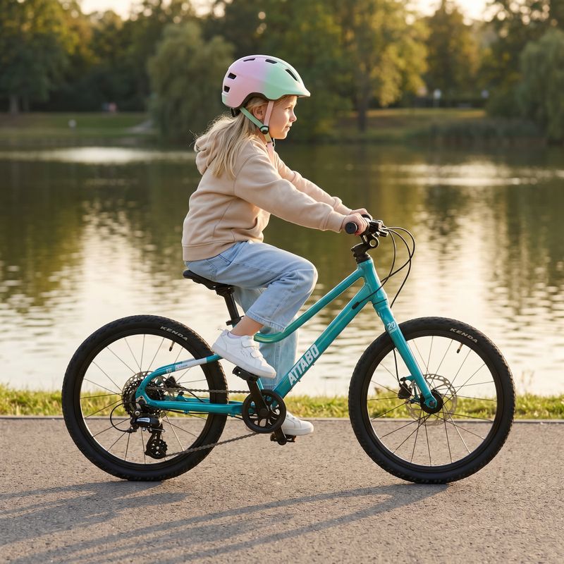 Children's bike ATTABO EASE 20" 8,8 kg Gen 2 turquoise 6