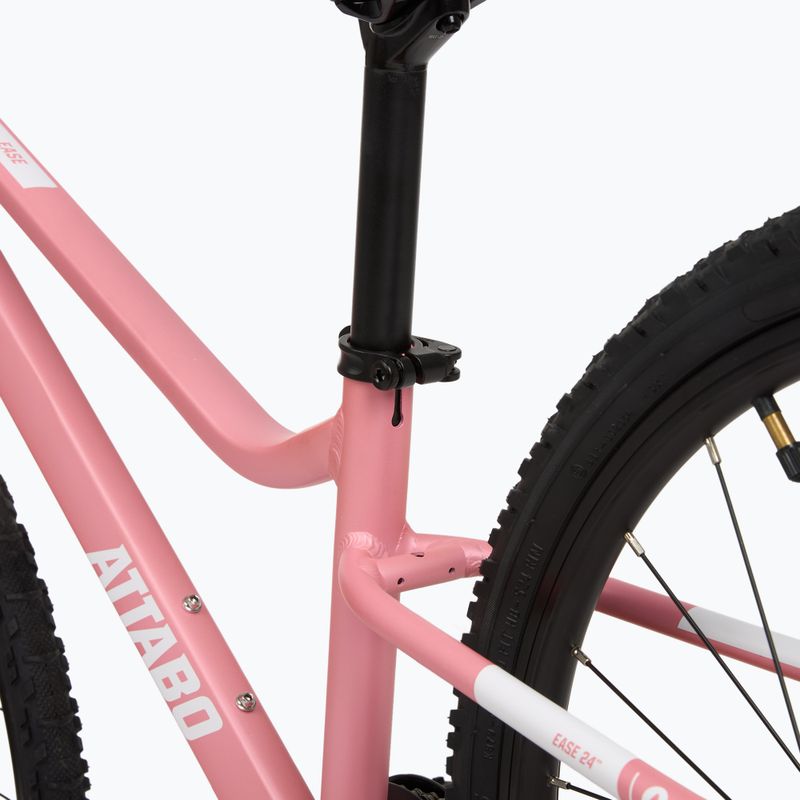 Children's bike ATTABO EASE 24" 9,2 kg Gen 2 pink 10