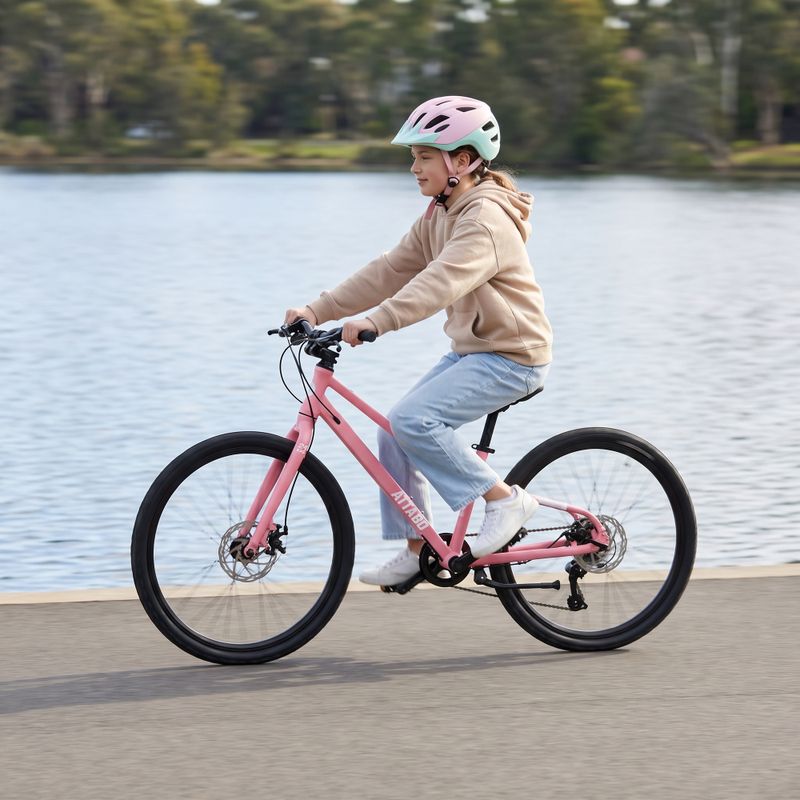 Children's bike ATTABO EASE 24" 9,2 kg Gen 2 pink 3