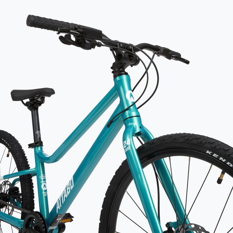 Children's bike ATTABO EASE 24" 9,6 kg Gen 2 turquoise 9