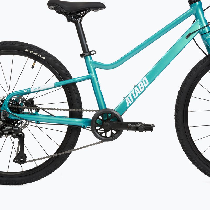 Children's bike ATTABO EASE 24" 9,6 kg Gen 2 turquoise 10